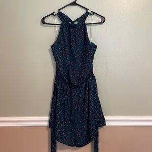 Cheetah print jumpsuit shorts